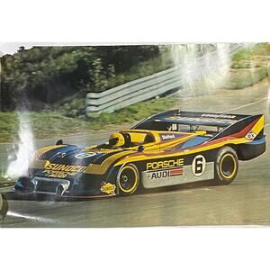 1973 Mark Donohue Poster Porsche Audi 917/30 Penske Sunoco Can-Am 24x36"